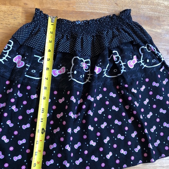 Hand Made Hello Kitty skirt elastic waist S/M cute - Picture 4 of 8
